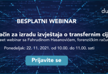 Dun & Bradstreet webinar sa Fahrudinom Hasanovićem, forenzičkim računovođom