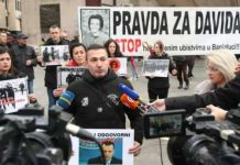 Članovi grupe “Pravda za Davida” obilježili treću godinu od političke represije