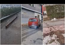 Šokantno: Usred bijela dana pokušali ukrasti tramvajsku šinu!