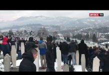 Rijeka ljudi na dženazi Mehmedu Ramiću, vođi navijača: Stigla i delegacija FK Željezničara