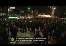Tirana: Demonstranti optužuju Ramu i Vučića za planove o podjeli Kosova