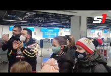 Dolazak Lane Pudar u Sarajevo i doček na aerodromu