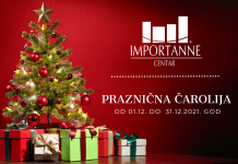 Praznična čarolija u Importanne centru & Mirisni Winter Lounge by Orbico