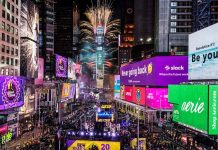 Doček Nove godine na Times Squareu uprkos porastu novih slučajeva