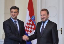PLENKOVIĆ SE SASTAO S IZETBEGOVIĆEM: DOGOVORILI SMO SE DA NASTAVIMO RAZGOVORE O BIH