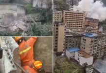 Urušio se restoran u Kini, 16 žrtava: Objavljene dramatične snimke spašavanja