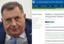 Zbog čega su SAD proširile sankcije Miloradu Dodiku