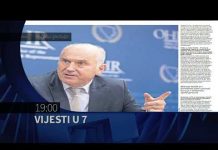 U „Vijestima u 7“ večeras gledajte: (23 01 2022)