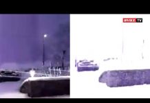 Grmljavina u Krajini uz snijeg