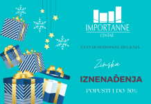 Zimska iznenađenja u Importanne centru & Mirisni Winter Lounge by Orbico