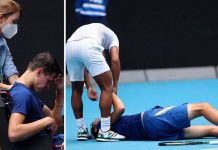 Mladi teniser srušio se u finalu AO, s terena ga iznijeli liječnici