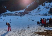 Pogledajte kako je danas na Malom polju na Igmanu: Dječija graja, sankanje, sunce