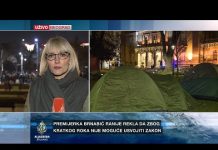 Šatori ispred Predsjedništva Srbije: Radikalizacija protesta protiv Rio Tinta