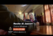 Recite Al Jazeeri – Zorana Mihajlović – Srijeda 21:00