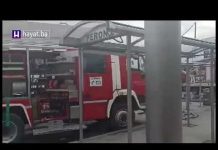 UGAŠEN POŽAR NA AUTOBUSKOJ STANICI U SARAJEVU