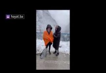 STRAVIČNI SNIMCI: S ČIM SE SUSRELA EKIPA ZIMSKE KUHINJE KOD STARE VAROŠI NA PUTU PREMA PODGORICI