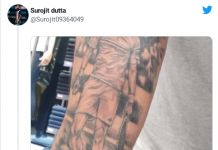 Indijac prekriven tetovažama imena i lika Novaka Đokovića objasnio svoje motive