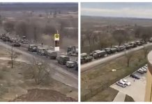 Zastrašujuća ruska vojska čeka da se priključi invaziji