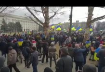 U Hersonu protesti stanovnika protiv ruskog preuzimanja njihovog grada