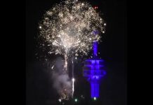 Vatromet u Sarajevu povodom Dana nezavinosti BiH, 01. 03. 2022. godine