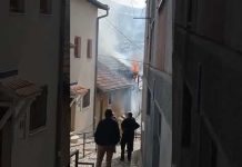 Požar u Sarajevu: Gori kuća, 15. 03. 2022.