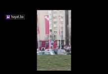 POŽAR U GARAŽI TRGOVAČKOG OBJEKTA