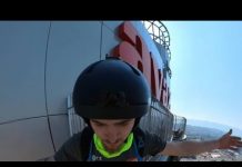 Zastaje dah: Skok ilegalnog padobranca s Avazovog tornja