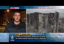 Oblak otrovnog dima nad gradom Rubižne