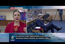 Dodik u skupštinskoj sali pročitao odluku o britanskim sankcijama njemu i Cvijanović