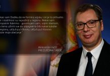 Vučić: Rekao sam Dodiku da ne formira vojsku RS-a