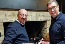 Vučić objavio sliku s Michelom: I ćevapčiće smo spremali zajedno