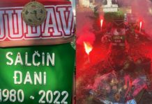 Direktor Veleža poklonio medalju preminulom navijaču