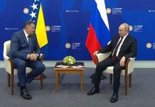 Dodik razgovarao s Putinom