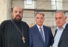 Tomislav i Dušan Bajević kumovi slave Saborne crkve Svete Trojice u Mostaru