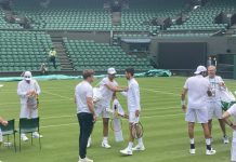 Nadal se nakon historijskog treninga pozdravio s Đokovićem, zabilježen trenutak njihovog susreta
