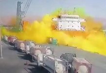 Pogledajte trenutak curenja otrovnog plina u luci Akaba. Ima mrtvih i otrovanih