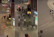 KRIK LJUDI I RAFALI: POJAVIO SE SNIMAK SINOĆNJE PUCNJAVE U GAY KLUBU U OSLU