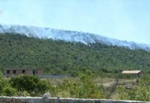 Požari u Čitluku i Čapljini i dalje su aktivni, na terenu je 40 vatrogasca