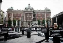 Žene u crnom u Beogradu obilježile 27. godišnjicu genocida u Srebrenici
