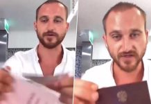 RUSKI PADOBRANAC POBJEGAO U PARIZ I JAVNO POCJEPAO DOKUMENTA Moja vojna knjižica, moj pasoš sve je to gomila smeća! VIDEO