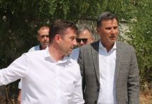 Novalić, Dujmović, Đapo, Kordić i Marić na mjestu gdje će se graditi bazen u Mostaru