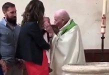 JEZIV POTEZ SVEŠTENIKA: SNIMAK S KRŠTENJA SVE OSTAVIO U ŠOKU