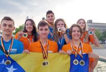 Sarajevski gimnazijalci zlatni na STEM Grand Final Olimpijadi u Frankfurtu