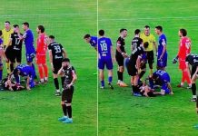 Jezive scene tokom duela u Posušju: Begić se dvaput srušio, igrači se uhvatili za glavu