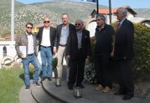 Predstavnici jevrejske zajednice i prijatelja Mostara i Centra za mir na mjestu buduće sinagoge i na Jevrejskom groblju