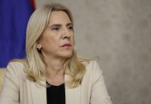 Cvijanović uputila telegram saučešća Putinu