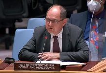 Visoki predstavnik podnio redovni polugodišnji izvještaj Vijeću sigurnosti