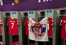 FIFA pokrenula postupak protiv Srbije: Sporna zastava okačena u svlačionici