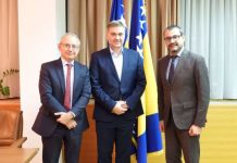 Zvizdić sa Casconeom: Kandidatski status bit će od koristi za građane, ekonomiju i investicije