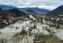 Pogledajte iz zraka kako izgleda poplavljeno Rudo